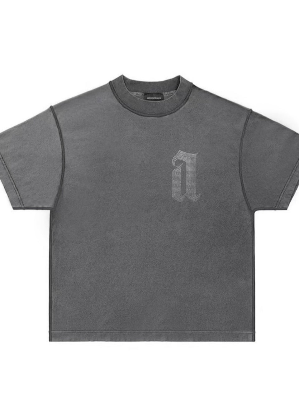 Vintage style washed summer wear T shirt 260G pure cotton high-quality streetwear