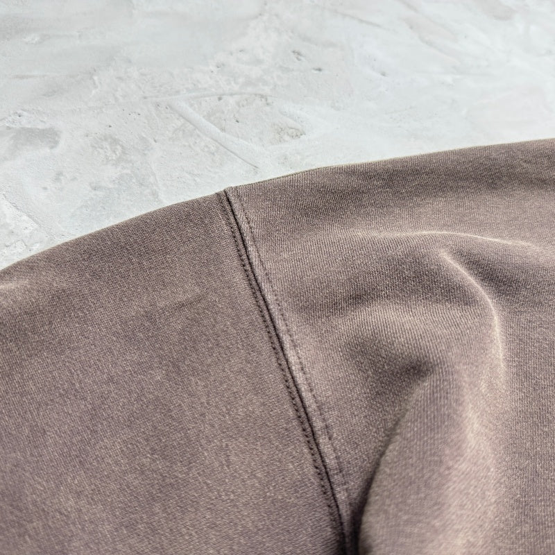 Unisex Vintage Hoodie Ethereal Portrait Limited Edition Hoodie â€?Custom heavyweight fabric, handcrafted distressed detailing, and a natural fade effect achieved through Asute enzyme-abrasion washing.