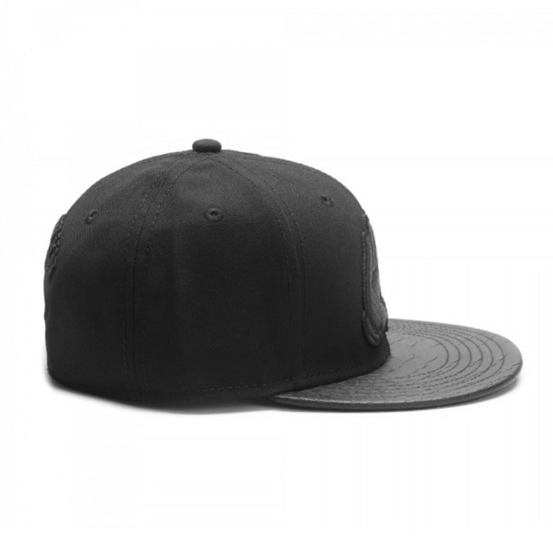 Trendy flat brimmed snapback hatsshade
