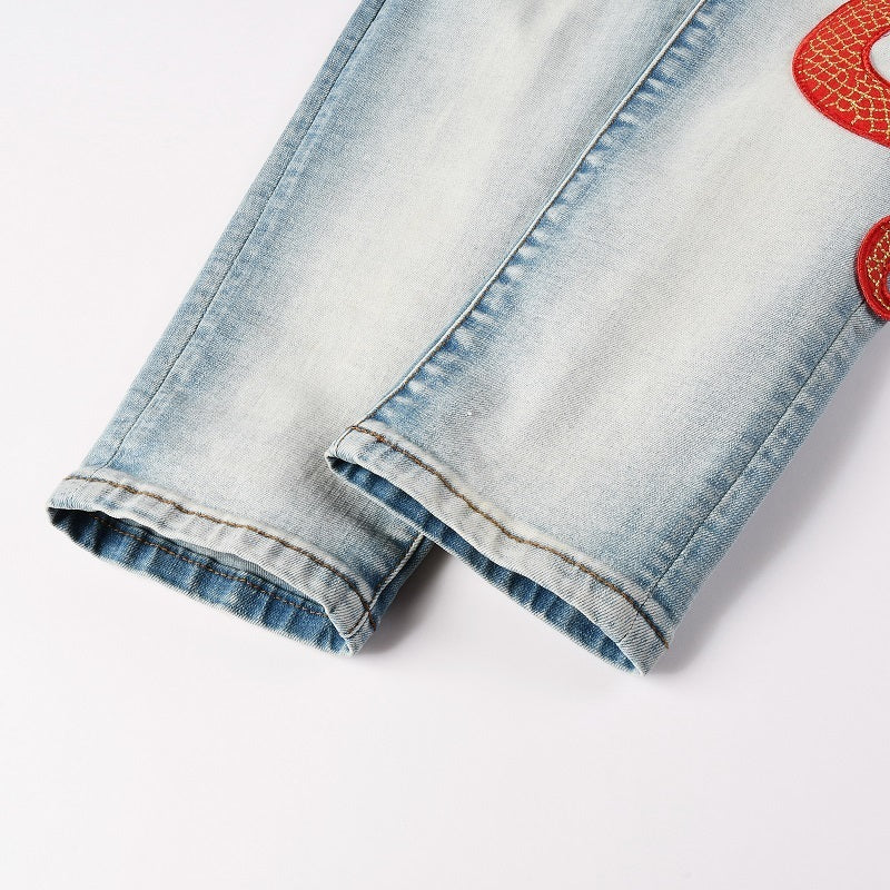 Men Trendy Jeans Pure cotton high quality