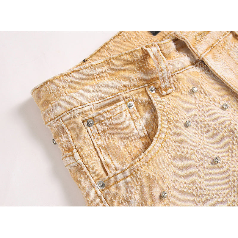 AMIRI Jeans High-quality distressed pure cotton