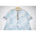 Unisex vintage T-shirt Polo shirt with a stand-up collar