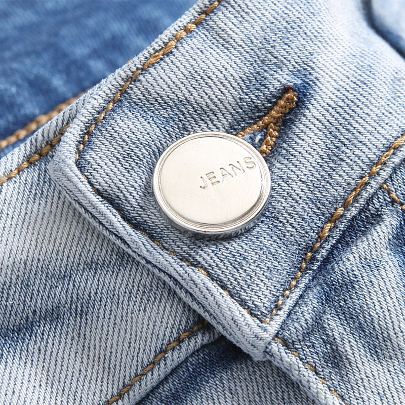 Mens Fashion Jeans Colored patch 8831# Pure cotton high quality