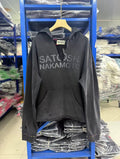 Satoshi Nakamoto hoodie High-quality heavyweight streetwear with a vintage, distressed aesthetic.