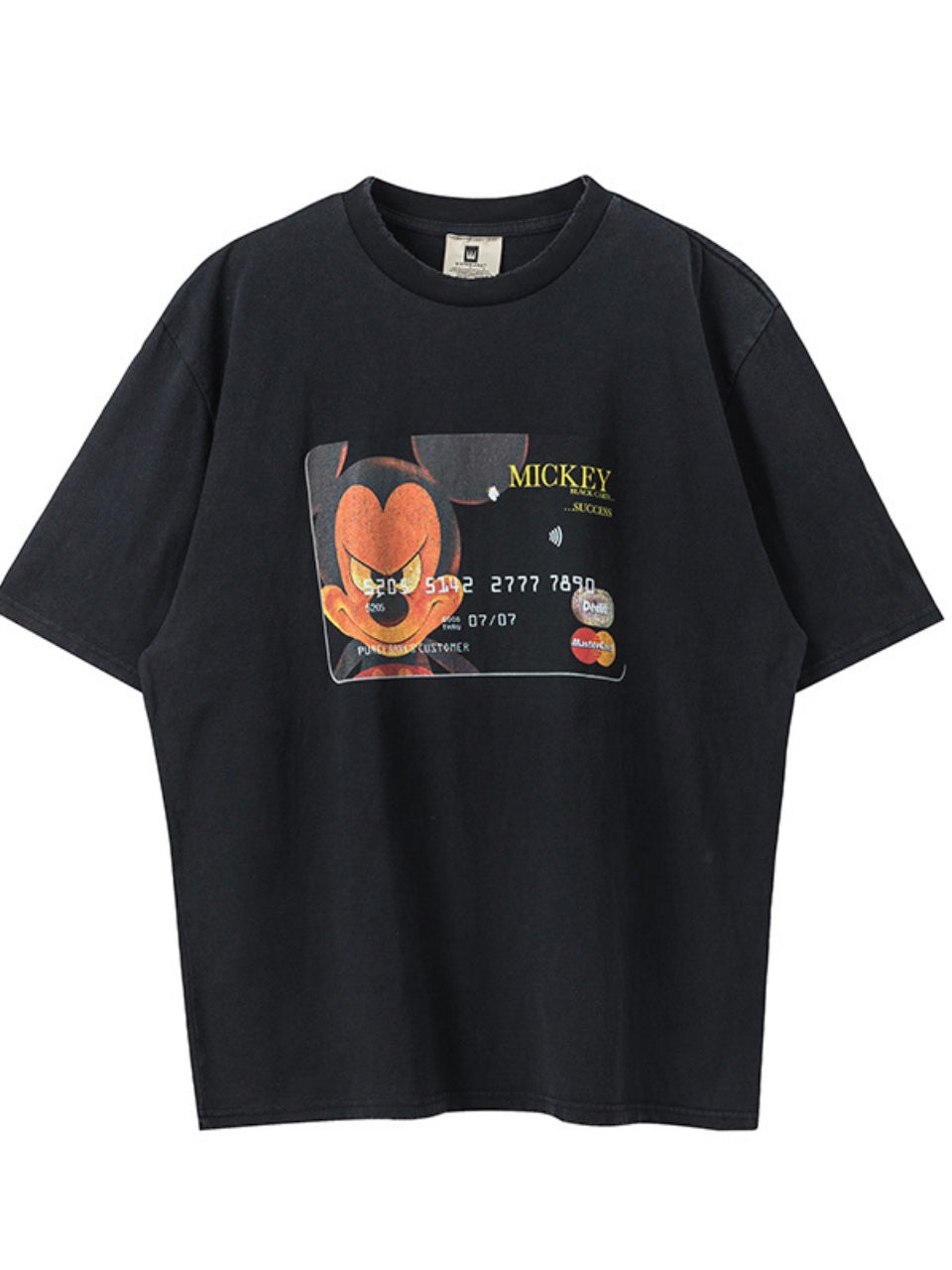 Vintage style washed summer wear T shirt 260G pure cotton high-quality streetwear