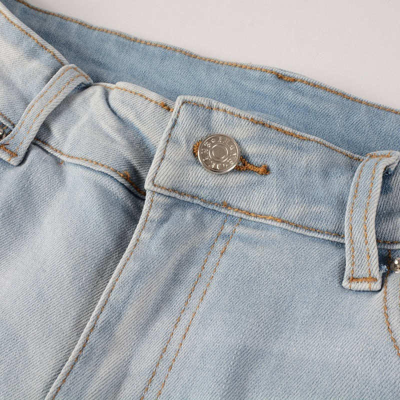 Men Trendy Jeans Pure cotton high quality